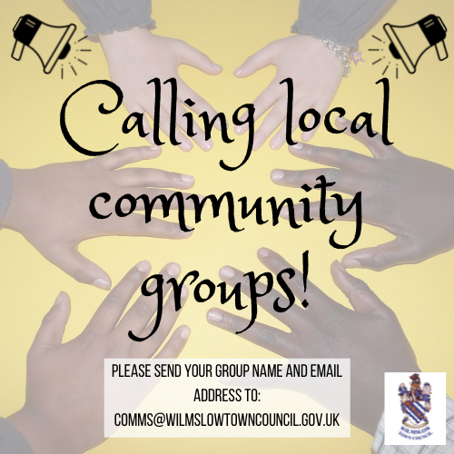 1/2 Do you run a local group, society, club or charity? (or know someone who does).
We are compiling a list of local community groups, so that we can share any relevant information - such as grants available - with them.