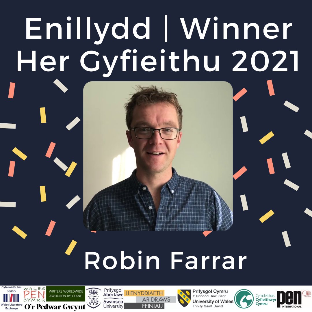 Llongyfarchiadau mawr, <a href="/hogyndrwg/">Robin Crag Farrar</a>!

waleslitexchange.org/en/news/view/w…