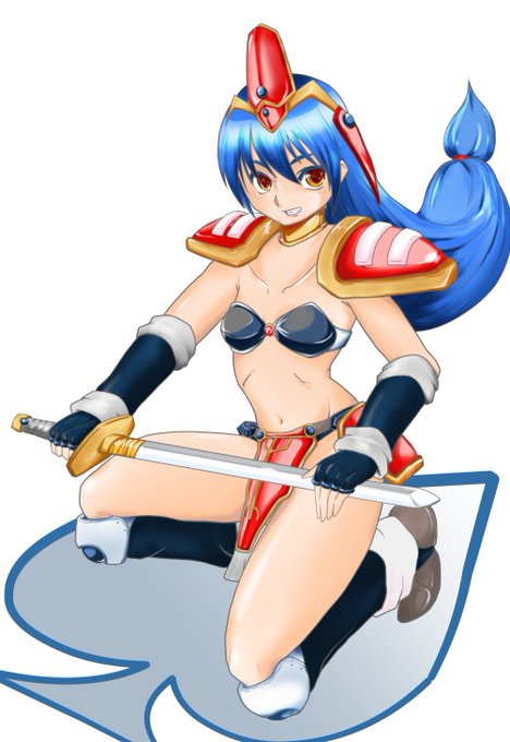 #過去絵を投げて絵を描いた気になろうキャンペーン  #ヴィルガスト #クリス #ビキニアーマー
こんなのも描いてましよ
って事で。 