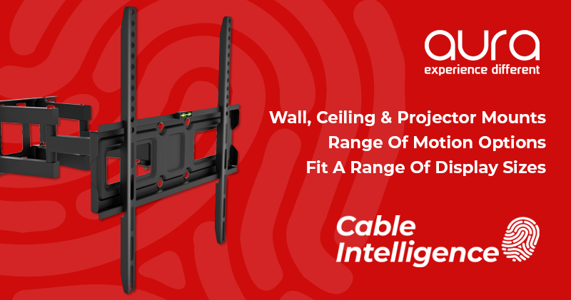 CableIntel's tweet image. As we've been talking about Vesa mounts this week, we thought we'd mention #Aura's excellent range.

Perfect for installers, with features such as built-in spirit level to make your life easier!

💥 ow.ly/PrkM50Gh2lx 💥

#VesaMount #AVInstaller #SmartHomeInstaller