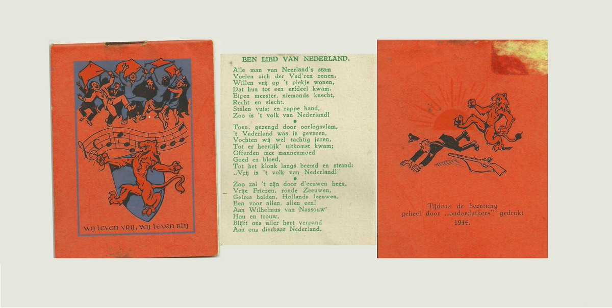 Iedere week lanceert Museummedia via #Collectievissen een nieuw thema. Deze week: #klein.
Dit kleine liedboekje van 5x3 centimeter werd in 1944 in het geheim geproduceerd door onderduikers en was zo klein, omdat het zo makkelijk gesmokkeld kon worden. 
#WO2 #Groesbeek