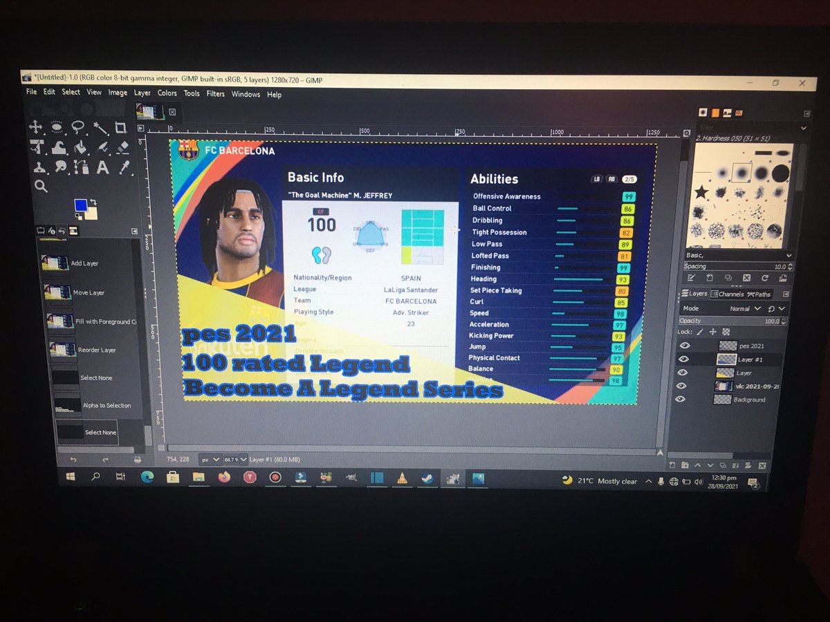 MartinJeffrey21's tweet photo. Become a legend series thumbnail in the making ahead of efootball 2022 release,looks like bad timing,but I say not😁 head over to YouTube and prove me wrong here https://t.co/xx6dviEcJw #eFootballPES2021 #eFootball2022 #PES2021 https://t.co/wRCEvbWBcz