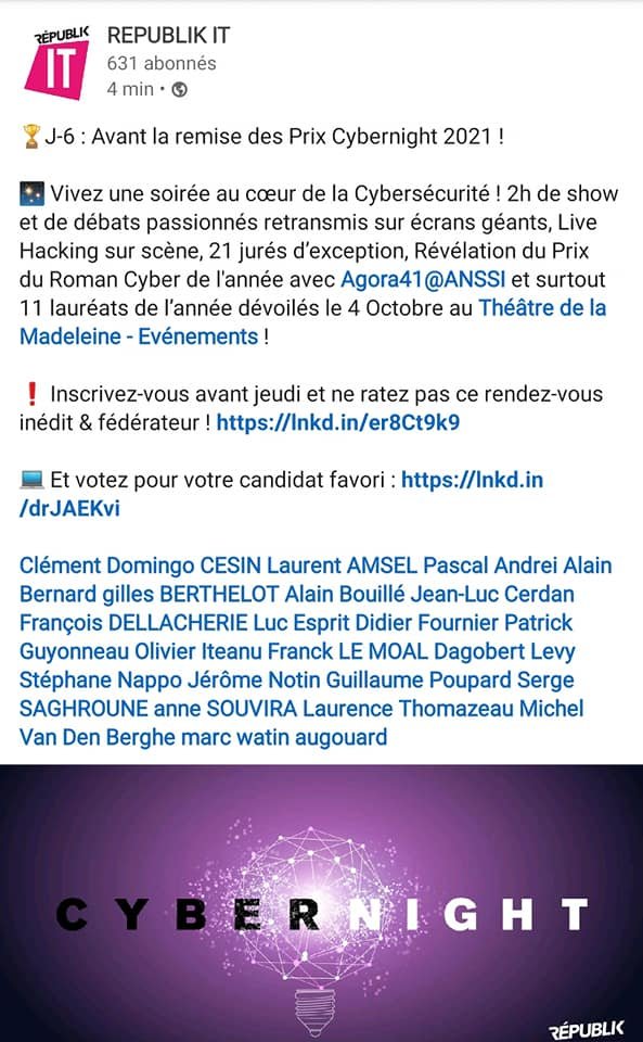 _SaxX_'s tweet photo. Le 4/10, se tiendra LA SOIRÉE de l'année en #cybersécurité, la #cybernight.
On vous y prépare un petit #speedhack. 6'42 de live #hacking intensif, sonore, visuel.
Si tu es à Paris, j'ai une place pour toi hacker en herbe. ping moi https://t.co/WbonQtuMxg