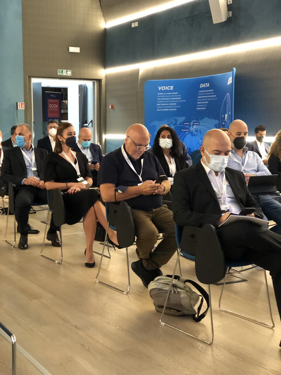 CC_GCCM's tweet photo. Full house here at #CC-TIS in Rome &amp; we are excited to kick off with a first Panel session shortly!   #cc #carriercommunity #telco #knowledgesharing #telcotopics @TISparkle https://t.co/w8ksdyuuwZ
