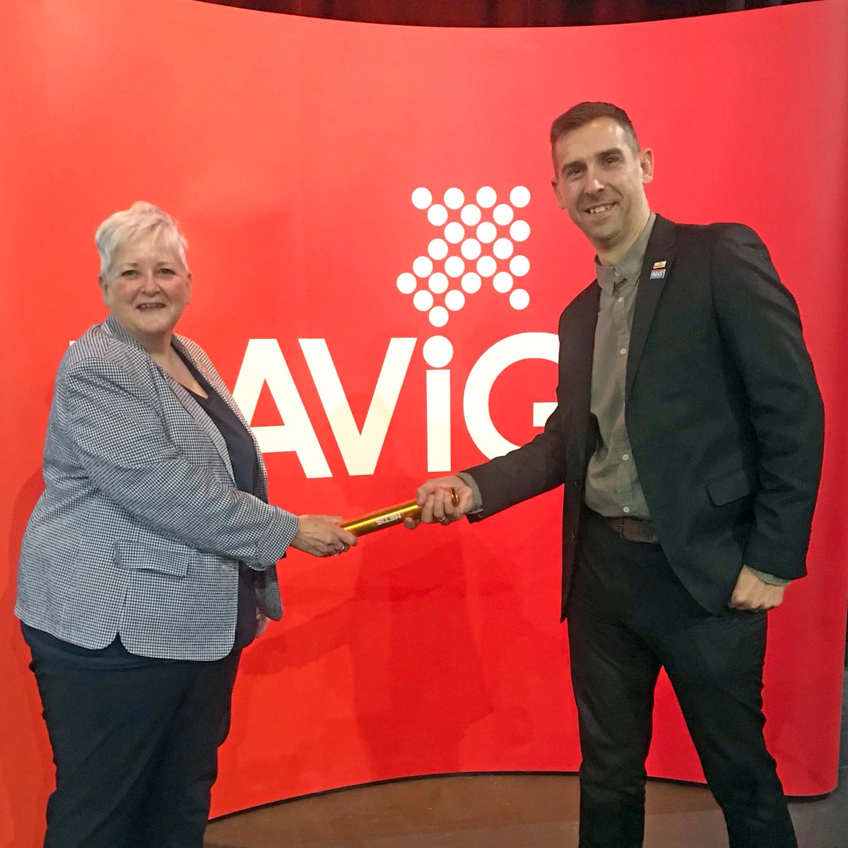 Delighted to be confirmed as @NAViGOCARE's new Chief Executive at yesterday's AGM!

Here's <a href="/navejlew/">#hellomynameisJane</a> passing on the orange baton! 🟠

I'm really excited to get to work! 

#WeAreNAViGO