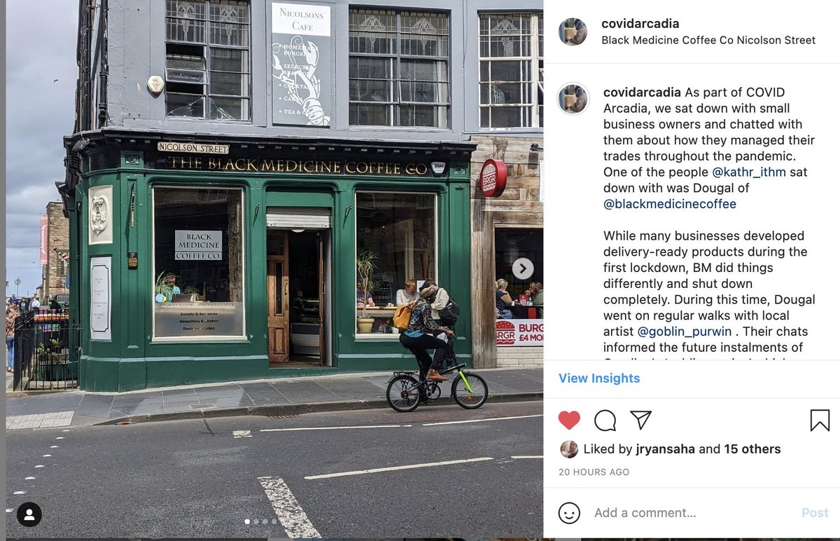 allartmarkets's tweet photo. This by @kathr_ithm on one of our #covidarcadia cases @black_medicine is worth a read on how to negotiate hospitality trading in a pandemic. She'll be talking about it @scotsman's Annual Data Conference tomorrow https://t.co/TQtWGXd0Q0 @claudiakincaid
https://t.co/n2EVMzZ8r4 https://t.co/FSCItobiwh
