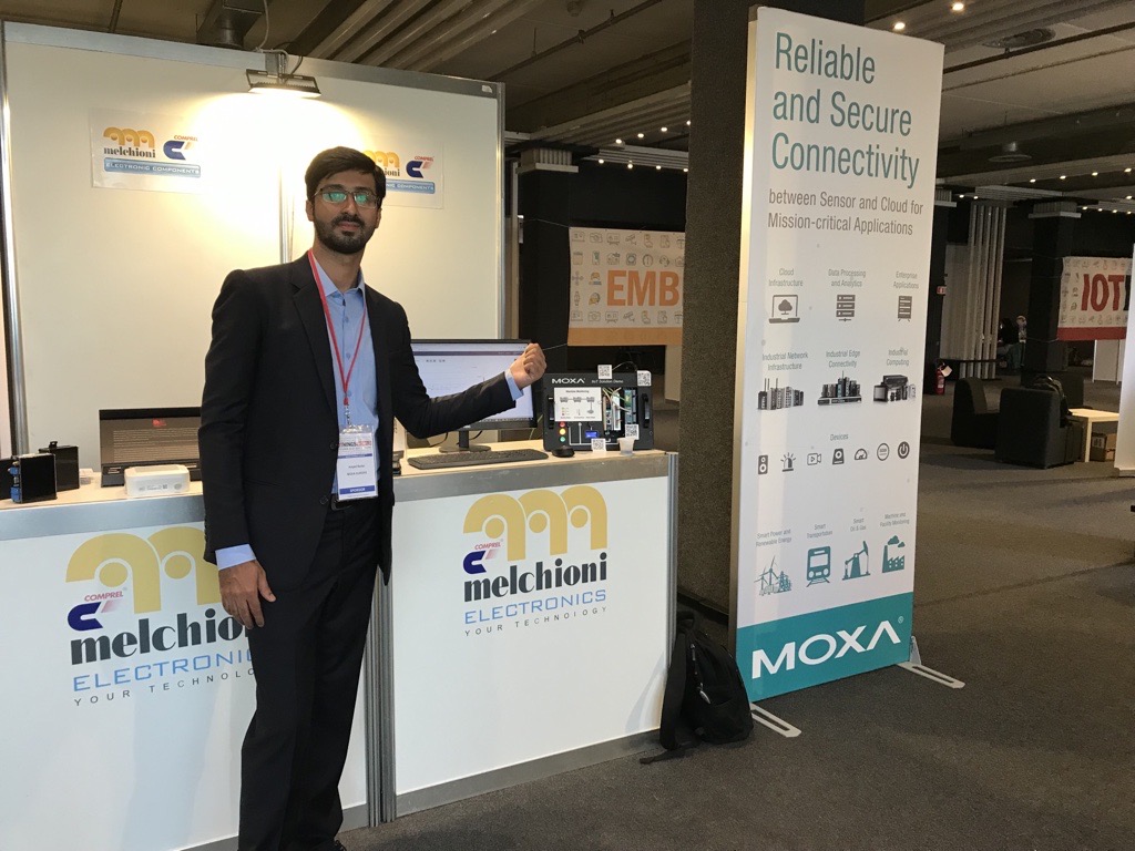 Moxa_Europe's tweet photo. We are ready for day 2 at @IoThings_World! Don't miss the chance to see our machine monitoring demo kit with @TeamViewer IoT and AR solutions at 14:30 today! Register for the live demo here: https://t.co/XtNNyfytYj

#MoxaConnects #IoThings #Teamviewer https://t.co/ziTqxj35L0