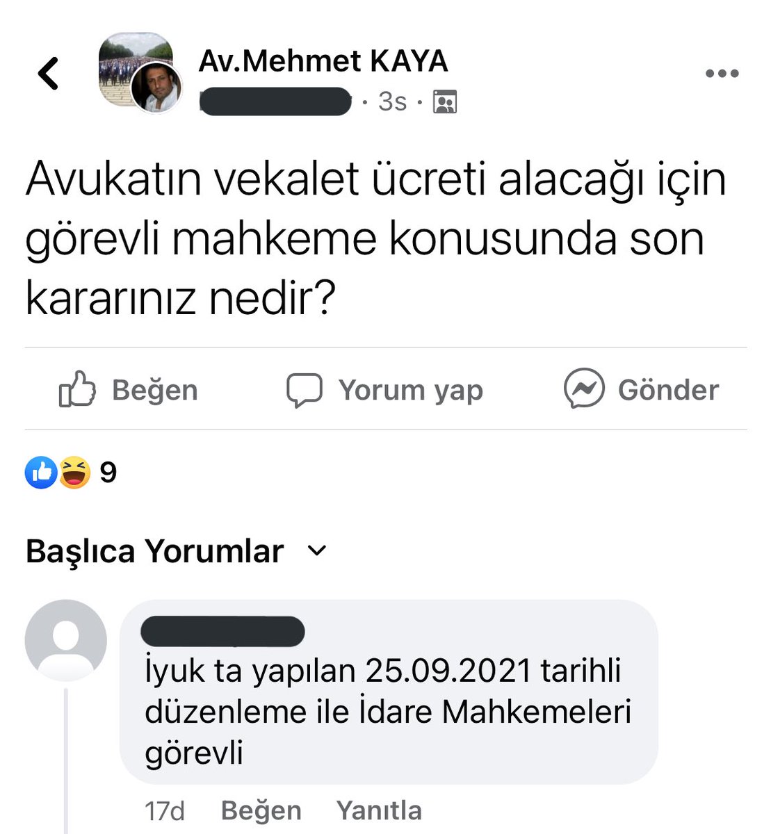 thinkingalout's tweet photo. Avukatın Vekalet Ücreti Alacağı için görevli mahkeme neresidir ? Bayılıyorum mesleğimizdeki bu netliğe https://t.co/oc17cBi1bD