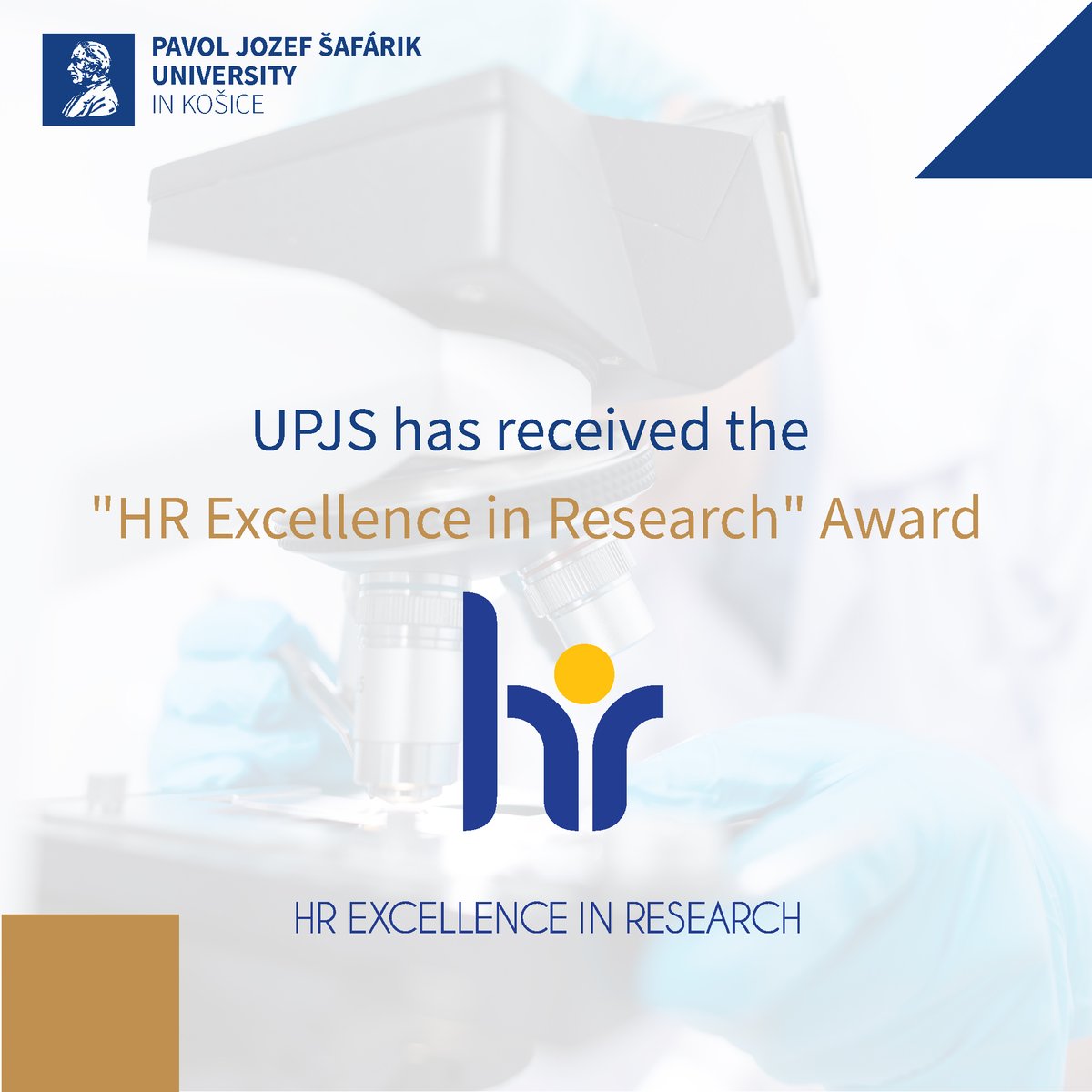 The "HR Excellence in Research" award is an award by the European Commission to universities and research institutions as proof that they comply with the 40 principles of the European Charter for Researchers and Code for the Recruitment of Researchers process.