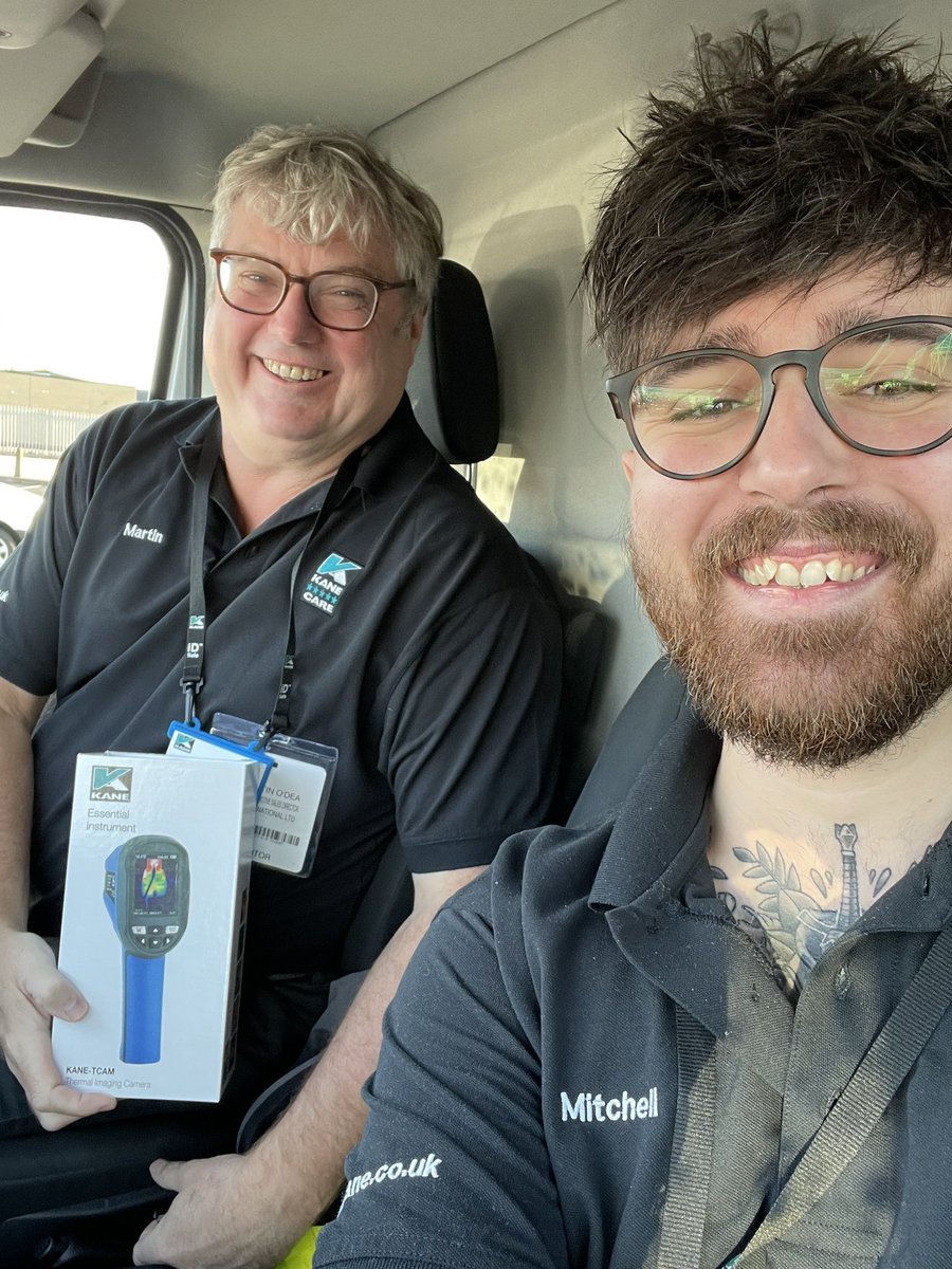 Day 2 at Installer and I’ve even got a chauffeur in <a href="/martin_at_kane/">Martin O'Dea</a> <a href="/kaneanalysers/">KANE</a> #TEAMKANE @Installer_Show #installer #InstallerSHOW