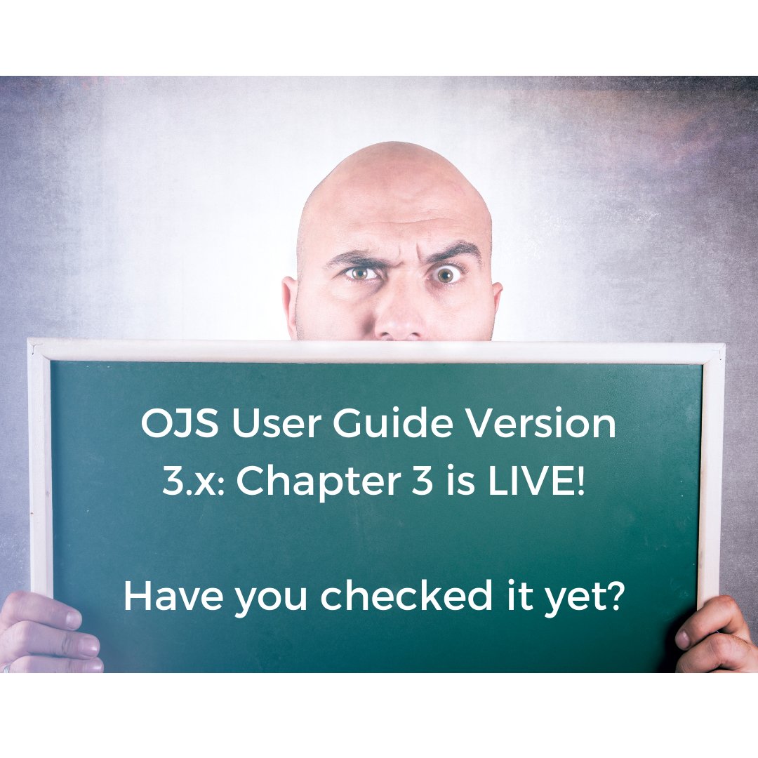 scispace's tweet image. Yes! It&apos;s published now! 

You can access it here: ow.ly/k1bB50GiqGA

#ojs #openjournalsystems #ojs3