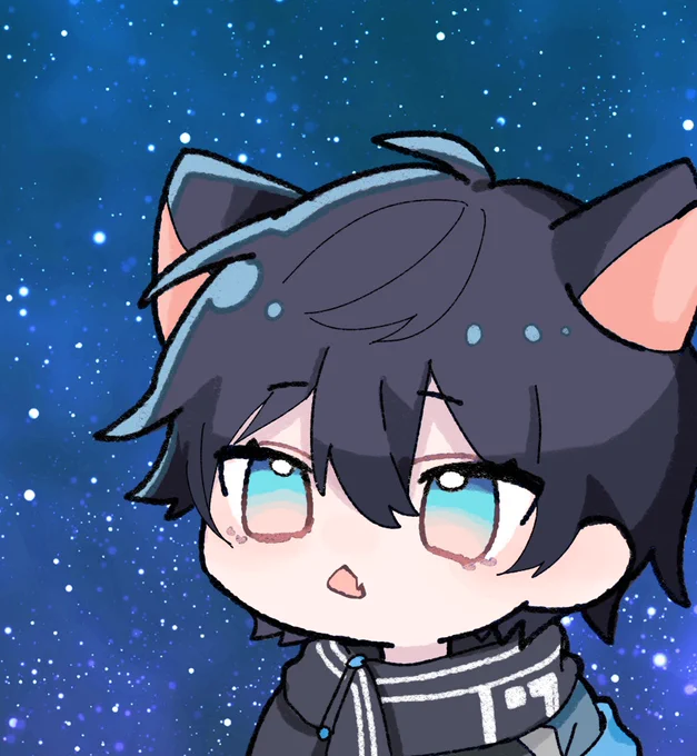 #AXIART 
宇宙猫シア 
