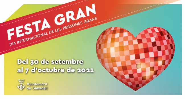 Aj_Sabadell's tweet photo. #NOTÍCIA ➡️ La celebració del Dia Internacional de la Gent Gran reivindica la resiliència en temps de pandèmia 

📌 Més informació: https://t.co/xoW3ciLKlY

#Sabadell #RumbalFutur #GentGran #FestaGran https://t.co/q05eXmGY6S