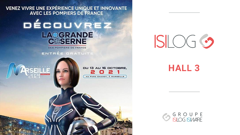 ISILOG_IWS's tweet photo. 📌ISILOG participera au 127ème Congrès National des Sapeurs Pompiers qui se tiendra du 📆13 au 26 octobre 2021 à Marseille ! 😃
👁️Venez nous rencontrer sur notre stand ISILOG dans le HALL 3 !
Plus d'infos : https://t.co/jnOYtroxQe https://t.co/ApS9VYpfFA