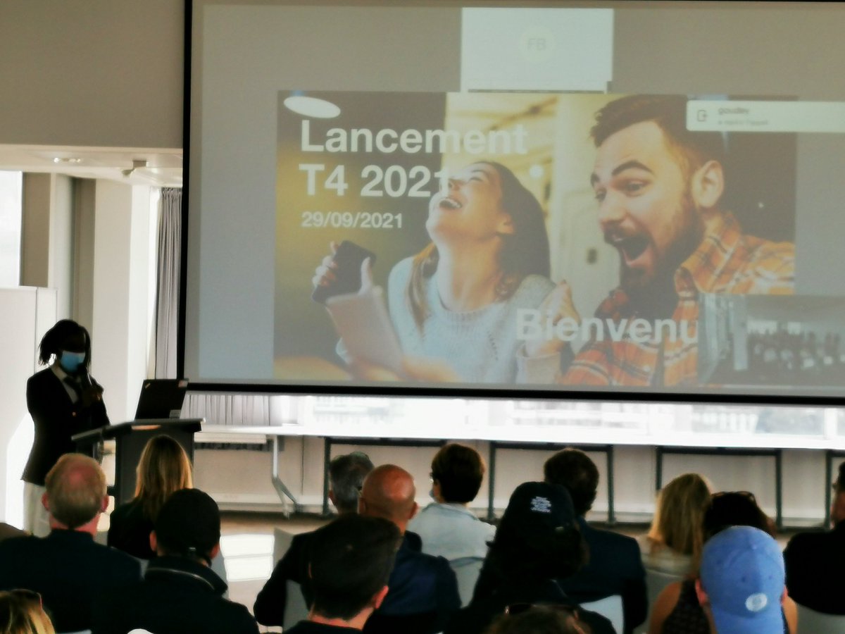 lamgildi's tweet photo. Matinée retrouvailles sur site. #AE ISE. Gardons le cap au T4: Croissance, transformation et satisfaction client. @KarelleMbobda, @ghiribarren, @sophie_ledu https://t.co/bU61xDWbPN
