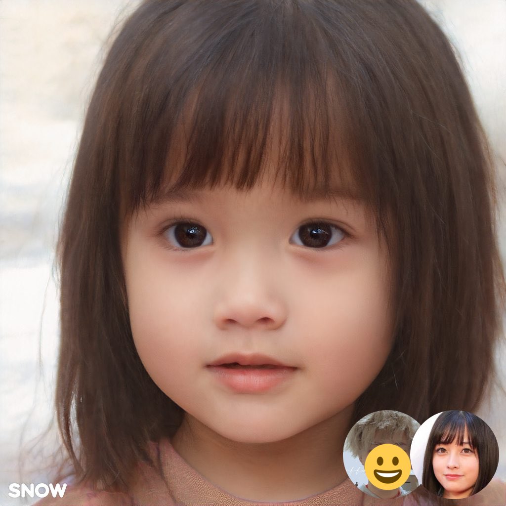 いざよい Izayo1 Snowの子供の顔予想で橋本環奈とやったらめっちゃ可愛い子になった笑笑 やっぱ橋本環奈強いな Snow 顔予想 橋本環奈 T Co Fufw3lta8h Twitter