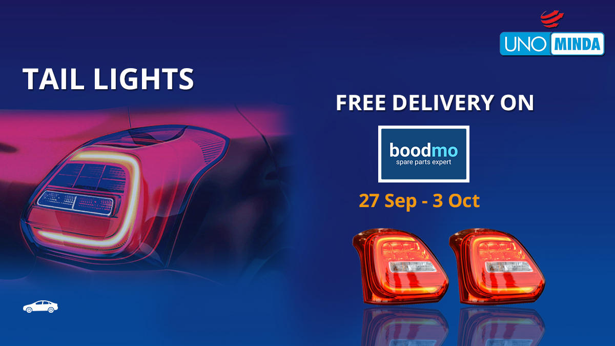 Unomindacom's tweet photo. Get the best quality UNO Minda tail light for your car at your door step.
Boodmo is providing free shipping on all UNO Minda car tail lights between 27th Sep'21 to 3rd Oct'21.
Visit now: https://t.co/FmjHVdBxK1
#unominda #boodmo #FreeShipping https://t.co/7YCMmIVllF