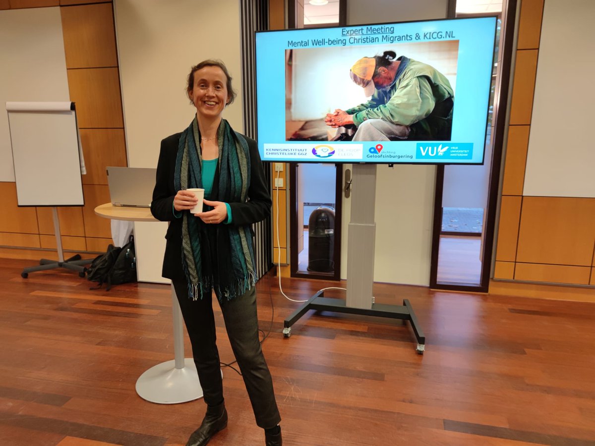 Expertmeeting migranten over stigma geestelijke gezondheid met Daniëlle Phillips-Koning, onderzoeker aan de ⁦<a href="/VU_FRT/">VU Religie en Theologie</a>⁩