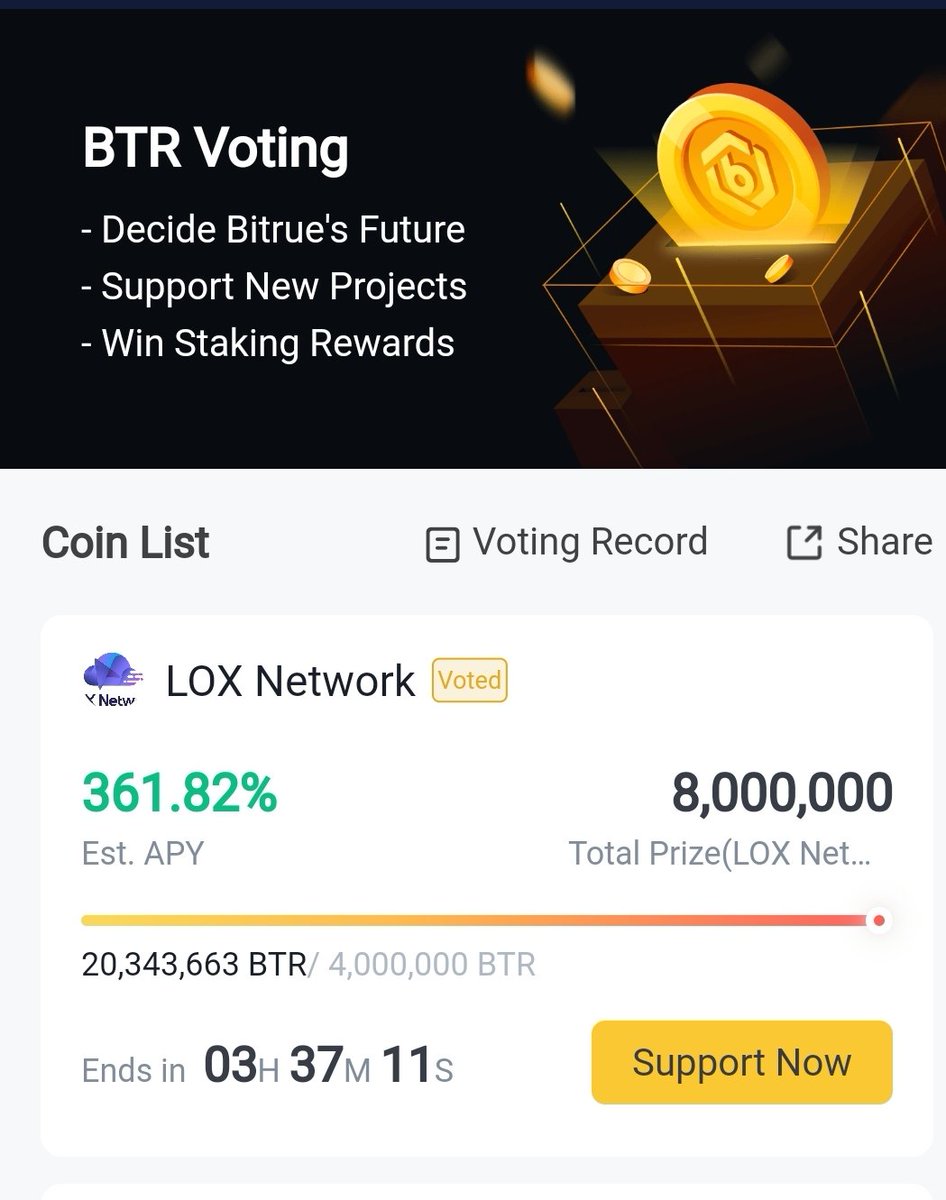 LoxNetwork's tweet photo. Lox Network is proud to announce that we have passed 20 million votes!!

Just under 4 hours still remains!! 

We are now in the top 5 projects to receive the most amount of votes..

Can we make it into the top 3?

Podium finish?? 

#LOXCommunity #LOXArmy #LOXFamily #XRPARMY #XRP https://t.co/CT4SWawJFz