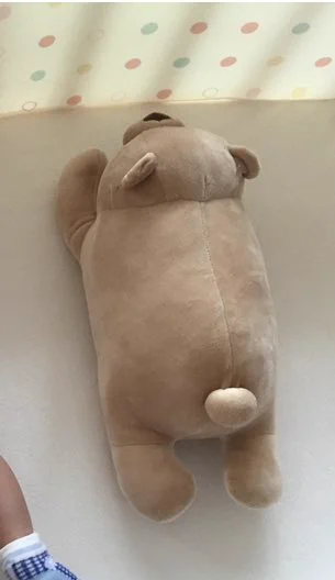 これはかわいい！洗濯するたびに太っていくクマのぬいぐるみ！