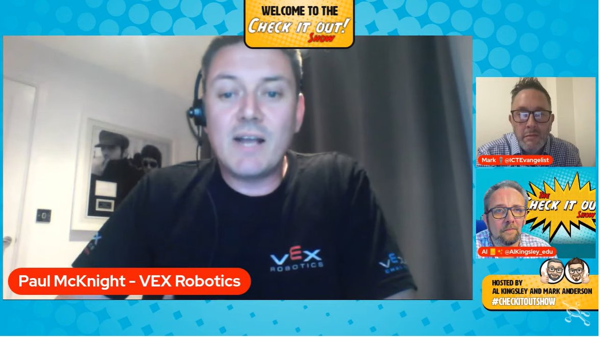 K_Cauchi's tweet image. Awesome to hear from Paul talking about VEX Robotics #VirtualRobot!! So cool and I love how there are opportunities for #ProgressingSkills across different age groups and #CPD for staff vexrobotics.com/vexcode-vr?___… @VEXRobotics