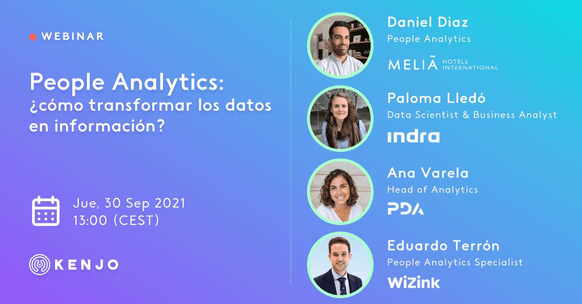 Mañana jueves a las 13:00h (CEST) moderaré un panel en este webinar sobre People Analytics, organizado por Kenjo y con invitados de lujo: <a href="/ana_valerarubio/">Ana Valera Rubio</a>, <a href="/plledos/">Paloma L</a>, Eduardo Terrón y Daniel Díaz. 

📌 Reserva tu plaza aquí 👉🏼 tinyurl.com/x2h8fehb

¡Y nos vemos mañana!