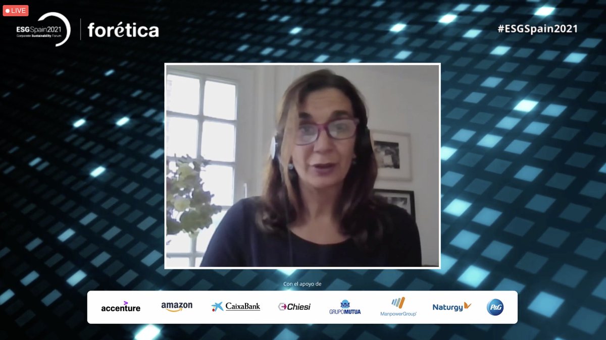 "Reducir las emisiones no puede conseguirse sin aumentar la ambición del sistema en muchos sectores, especialmente los más intensos energéticamente" Beatriz Yordi <a href="/ComisionEuropea/">Comisión Europea en España</a> en #ESGSpain2021

En directo: bit.ly/3iDbXsH