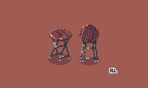 #FoldingStool is always being used as a #MakeshiftWeapon in #hongkong by the gangsters. #pixel_dailies @Pixel_Dailies #dotpict #dotpictart #ドット絵 #aseprite #madewithaseprite #像素畫 #palette #Zughy32