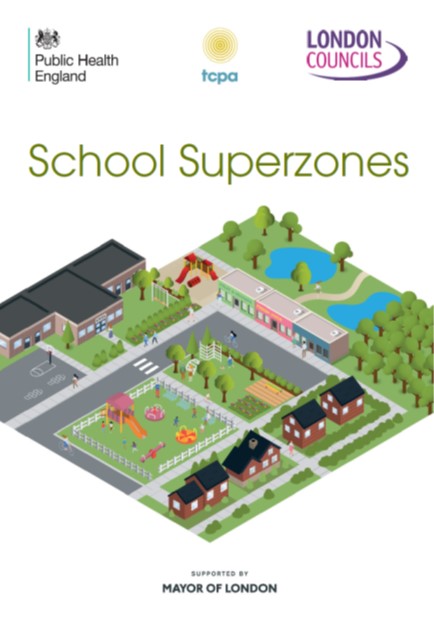 Really good to see the London #SchoolSuperzones concept brochure being launched today. Hope the concept can be more widely applied as part of a wider systems, place-based and Health in All Policies approach. #healthyplanning #healthyplaces