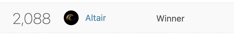 altair_network's tweet photo. And just like that, Altair is now a Parachain on @kusamanetwork ๐ฅ
BIG thank you to our absolutely incredible community, this would not have happened without you โค๏ธ https://t.co/dRIL9glbUH