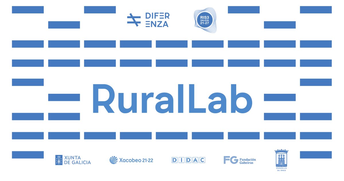 O Festival de #innovaciónsocial #aresinnova2021 ten como fío condutor o proxecto #RuralLab.
Comezamos esta semana coas residencias creativas, nas que expertos en #deseñoestratéxico colaboran con colectivos locais.
Toda a info
👇🏽
bit.ly/aresinnova2021

#RIS3Galicia #DIFERENZA
