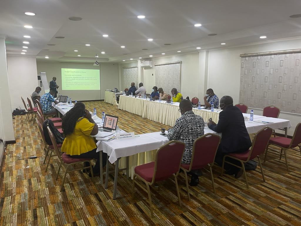 jmahama's tweet photo. Session 3 of Ghana ToT on Health Financing, UHC & Budget Advocacy for CSOs in Ghana by @GhanaUhc w/support frm @WACI_Tweets @UHC2030 @SEND_GHANA #ghanaphm #HBCPromisedGhana #CSOs4UHC @alouis72 @amposacc @ghanaphm @ghanecare1 @kekesidefoe @GDamalin @KPrettykoiwah @teyejk https://t.co/fKNAMfVQIy