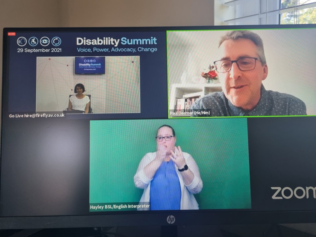 EsCassettari's tweet photo. #disabilitysummit2021   what can I take back to work?   Voice Power Advocacy Change https://t.co/470z6GPxoP