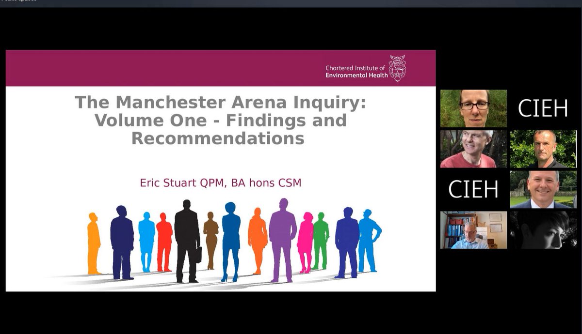 <a href="/ericsstuart/">eric stuart</a> Director, Gentian Events and Chair, <a href="/_UKCMA_/">United Kingdom Crowd Management Association</a> opens our #CIEHPublicProtection conference with a report of the inquiry into the attack on
#ManchesterArena, providing observations and recommendations about the regulatory framework.