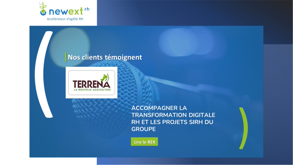 Heureux de partager autour de cette collaboration réussie et riche en partage d’expériences avec notre client <a href="/Terrena/">Terrena Honeycutt Seals</a>. Merci à Philippe Grié – DRH du Groupe Terrena pour ce retour d’expérience à lire  ici 👇
newext-rh.com/temoignage/acc…