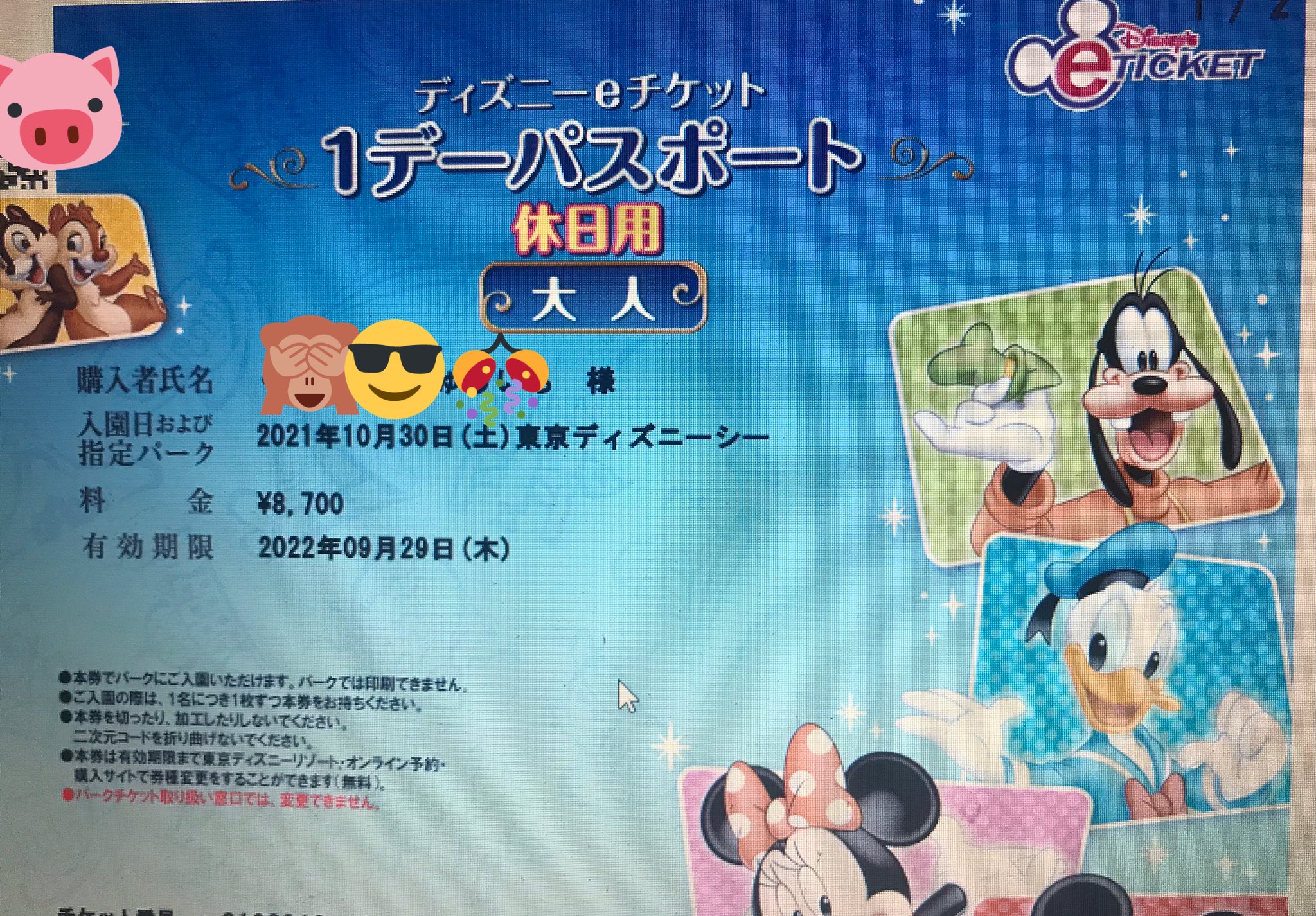 ばにゃんさん 接続までの所要時間３分 ハロウィン前夜のディズニーシーのペアチケットを公式からゲットしました いままでで1番早い接続 東京ディズニーシー 東京ディズニーリゾート ハロウィン チケット 争奪戦