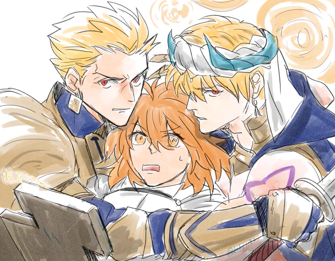 GGG(ギルとぐだちゃんとギル)
とても密 