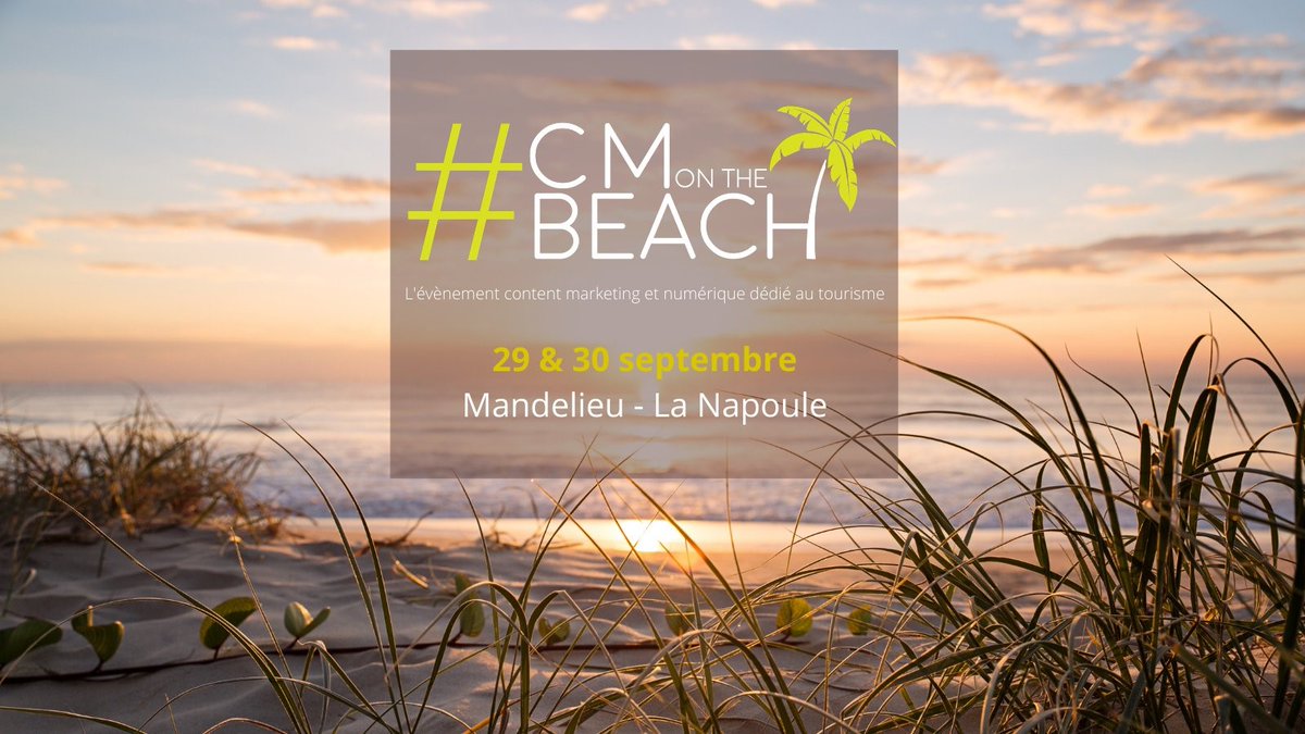 ProCotedazur's tweet photo. Il a ouvert ses portes ce matin à #MandelieuLaNapoule! C'est parti pour #CMontheBeach! RDV demain 15h00 pour l’atelier "Bon influenceur et mauvais influenceur, mais pas tous dans le même panier" avec intervention de @N_Dalmasso qui présentera la stratégie du CRT #CotedAzurFrance! https://t.co/D0yTvOvsSd