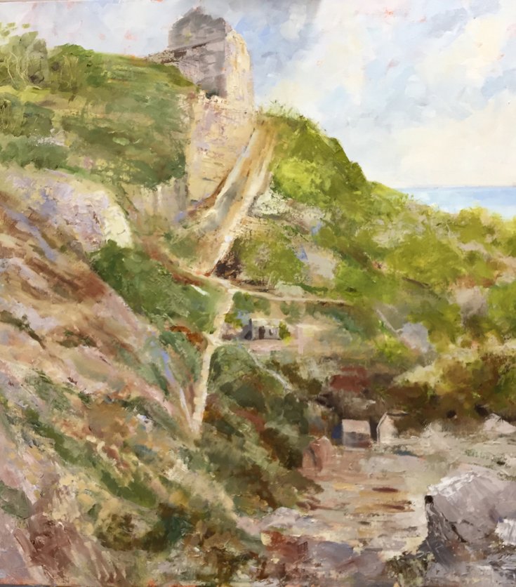 artfinderlatest's tweet image. CHURCH OPE COVE - B… by @Podithe1st #oil #painting #art artfinder.com/product/church… @artfinder