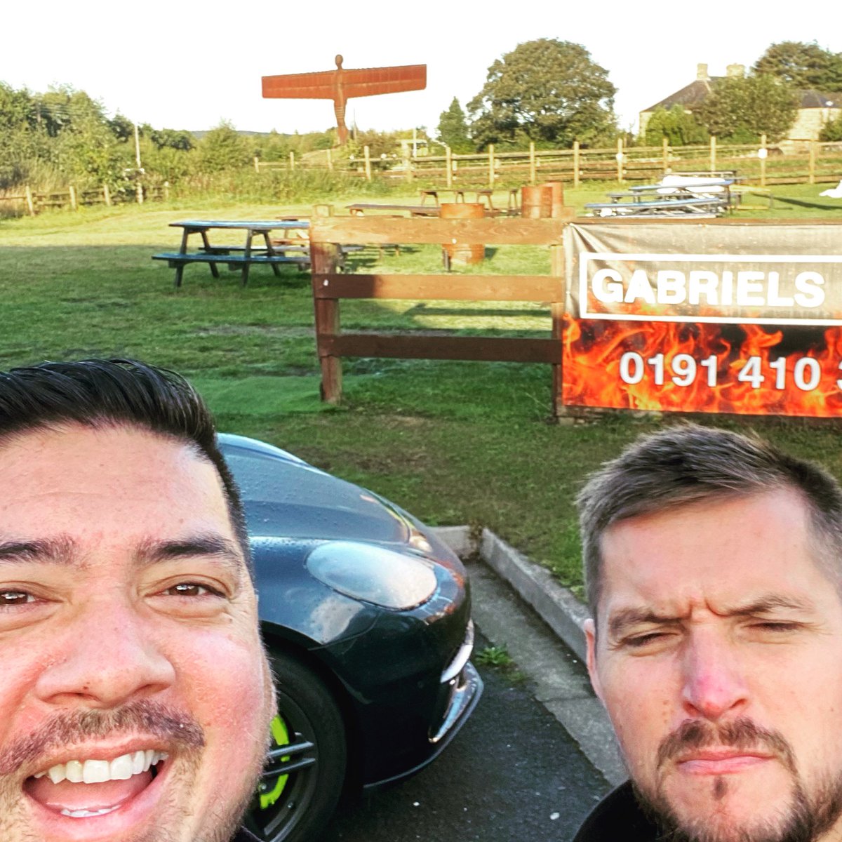 Today’s office. There’s an Angel looking over us X