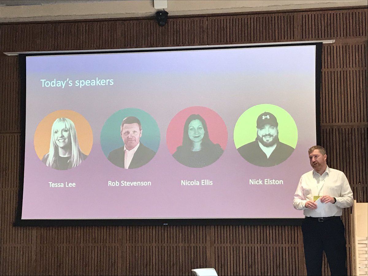 Brilliant face to face line up at <a href="/nucleuswrap/">Nucleus Financial</a> #illuminatelive today. <a href="/darrenlowry/">Darren Lowry</a> introducing @moneyinfo_tess, <a href="/RobS_Kingmakers/">Rob Stevenson</a>, @WWLNicola &amp; Nick Elston. You can tune in to the virtual version next Thurs 7th 👍