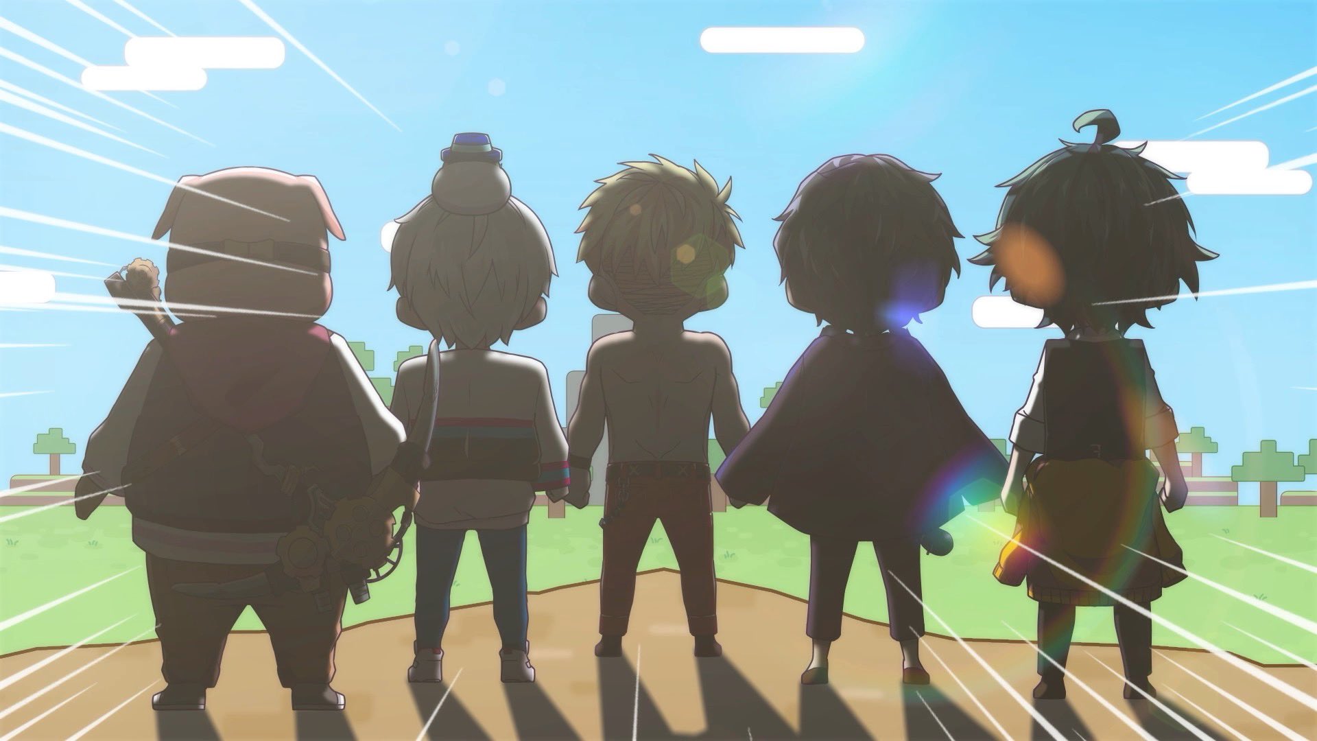 ドズル社 公式 放送まであと3 日 ドズル社アニメ の一部シーンをチラ見せ メンバーの後ろ姿も初公開 10 2 土 18 15 放送開始 T Co 2zxes4e2c4 Twitter