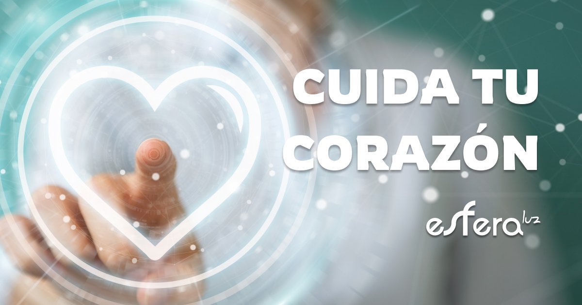 Cocinar y comer saludable, hacer ejercicio físico, no consumir sustancias perjudiciales y controlar el colesterol, estas las 4 claves para tener un corazón bien sano y fuerte.💪❤️ Importante cuidarlo: nos bombea, nos mueve la energía y nos hace amar.  esferaluz.es