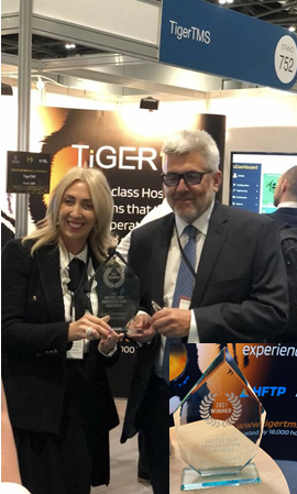 tigertms's tweet photo. Proud to announce we are the Winner of the Guest Experience Of Tomorrow Award @Hotel360 for our mobile guest services solution #iPortal. Visit stand #752 &amp; see why iPortal was the clear winner; how it increases revenues &amp; enhances the guest experience #hotel360Expo #tigertms https://t.co/t1FDXVbqbo