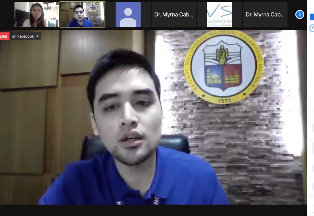 doktora_ging's tweet photo. First to hear him talk. Kaya pala starstruck mga tao sa kanya. Smart, eloquent, knows what he’s saying. He wasn’t just reading off a script. Sabi niya, “HCWs, you inspire us non-HCWs.”

#Immunizing #HCWs 

Philippine Foundation for Vaccination webinar
(Thanks for the photos!) https://t.co/qclUKs7e6B