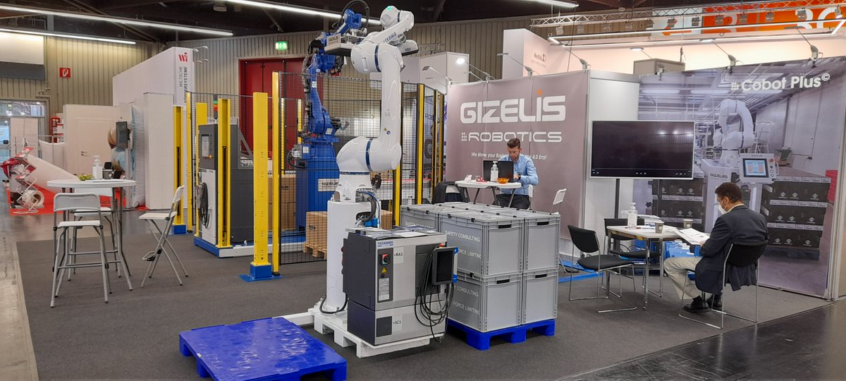 Gizelis Robotics (@GizelisRobotics) on Twitter photo 2021-09-29 09:22:38 2NDay of Fachpack 2021 in Nuremberg! @Gkizelis @YaskawaEurope
#gizelisrobotics #yaskawa #automation #industrialrobots 2NDay of Fachpack 2021 in Nuremberg! @Gkizelis @YaskawaEurope
#gizelisrobotics #yaskawa #automation #industrialrobots