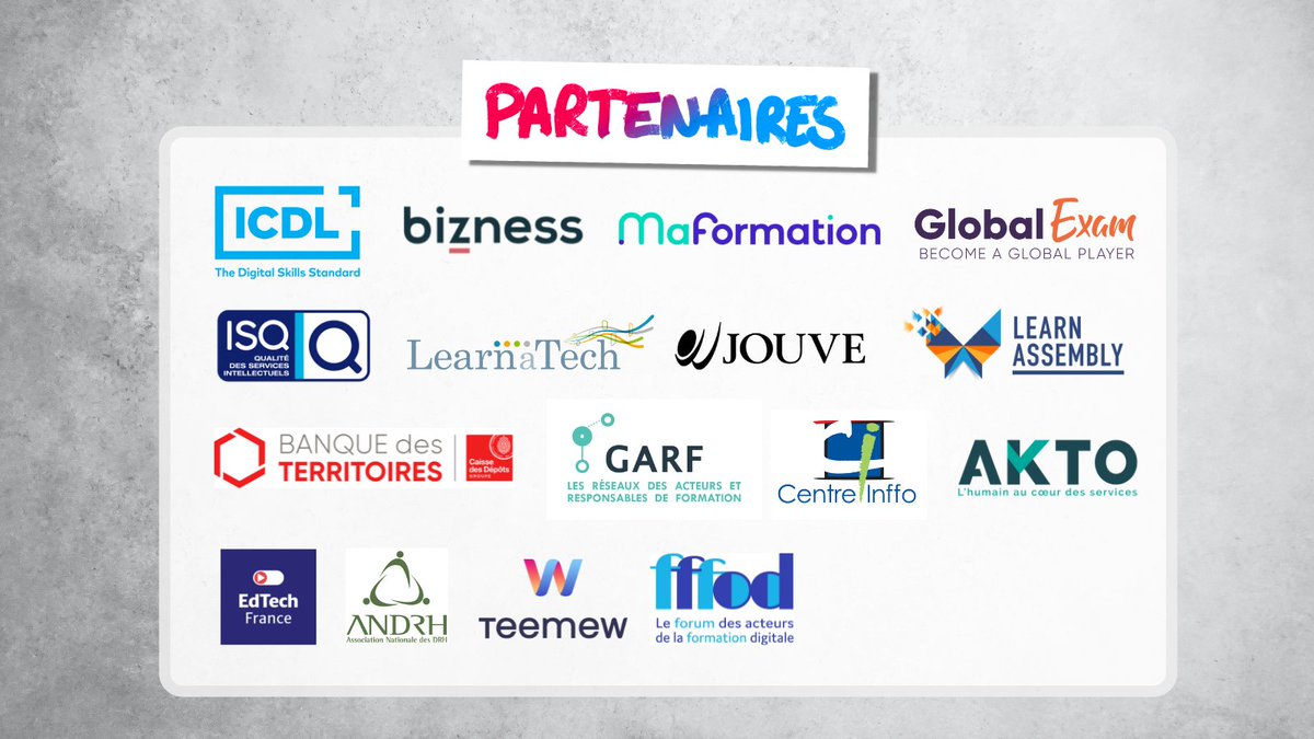 Skill_Fest's tweet photo. 🔔🚀 J-2 ⚡️#SkillFest2021⚡️!!
Retrouvez ce vendredi 1er octobre l'ensemble des acteurs de la #compétence et nos partenaires pour construire la filière des #compétences de demain !🤩

👉 Programme et inscription : https://t.co/B30wXSkhIs https://t.co/29DWeeqbiN