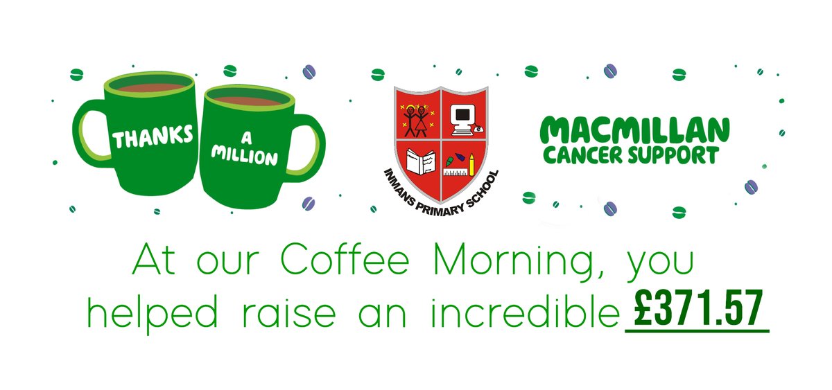inmansprimarysc's tweet photo. AMAZING!! Thank You to all of our families who helped to raise this fantastic amount for Macmillan Cancer Support!! #TeamInmans #MacmillanCancerSupport @macmillancancer https://t.co/EUfQgfRTyM