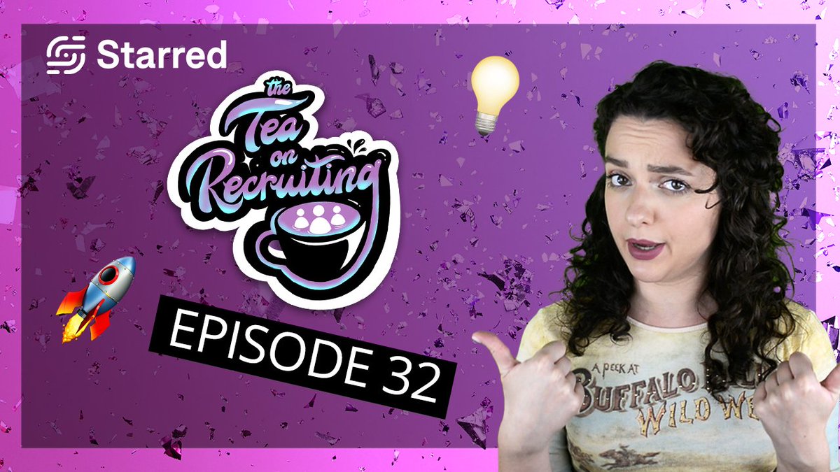 #Recruiters the new #TheTeaOnRecruiting episode is out. In it, we'll talk about sourcing on <a href="/joinclubhouse/">Follow @Clubhouse</a> and debiasing performance feedback.
To watch the episode, click here:  
youtube.com/watch?v=qk7qfn…
#FixCandidateExperience #Recruiting #Recruitment #TA #talentacquisition