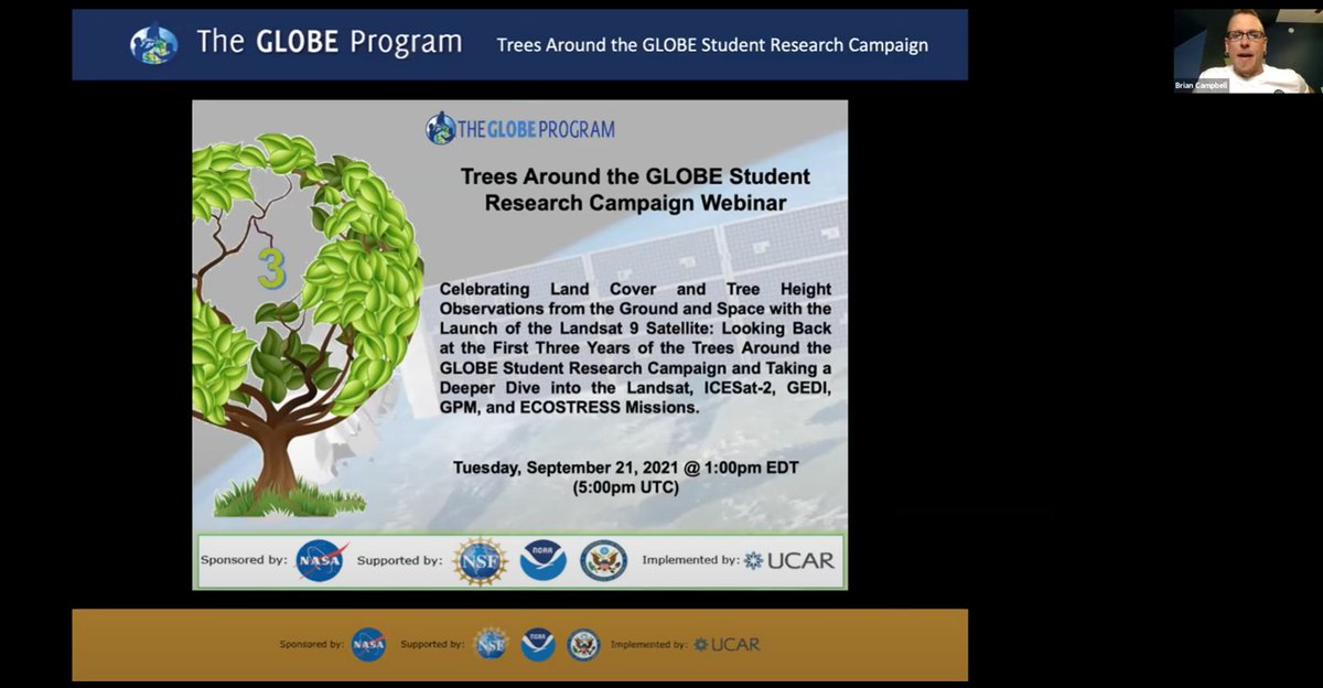 GLOBENederland's tweet photo. De Trees Around the GLOBE onderzoekscampagne geleid door Brian Campbell van @NASA bestaat alweer drie jaar! Dit werd vorige week gevierd tijdens een webinar, die jij via de volgende link ook kunt terugkijken: https://t.co/NAgZPZ3Fg7 https://t.co/XtWyMhz07G